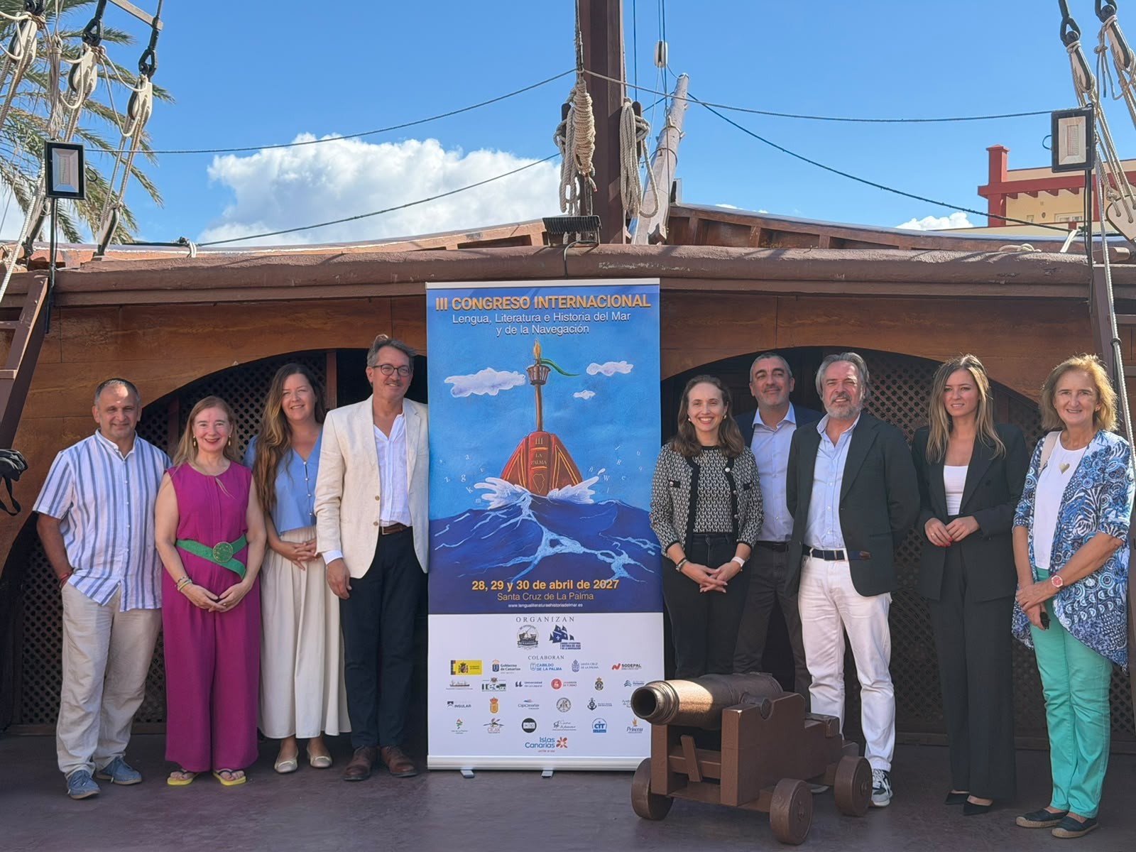 Santa Cruz de La Palma acogerá en abril de 2027 el III Congreso sobre el mar y la navegación